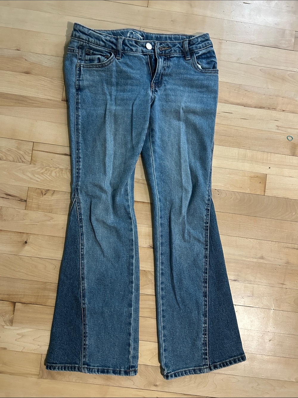 art class Two-Tone Blue Flare Jeans